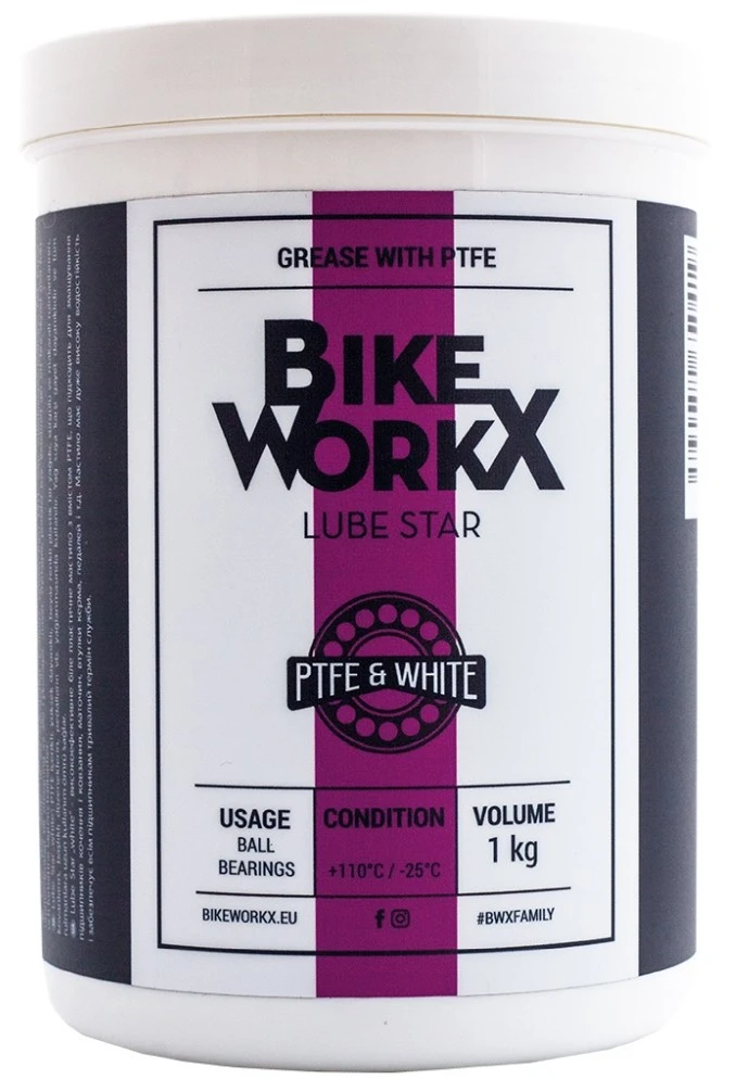 Bikeworkx Lube Star White - Image 2