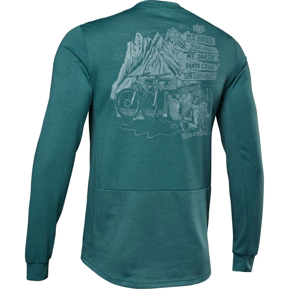 Fox Racing Fox Ranger Drirelease LS Jersey - Image 2