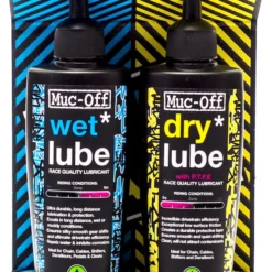 Muc-Off Dry & Wet Lube Pack 2x120ml